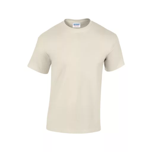 Rövid ujjú klasszikus szabású póló, Gildan GI5000, Natural-2XL