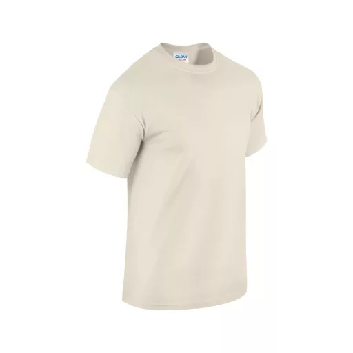 Rövid ujjú klasszikus szabású póló, Gildan GI5000, Natural-2XL