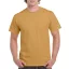 Rövid ujjú klasszikus szabású póló, Gildan GI5000, Old Gold-S