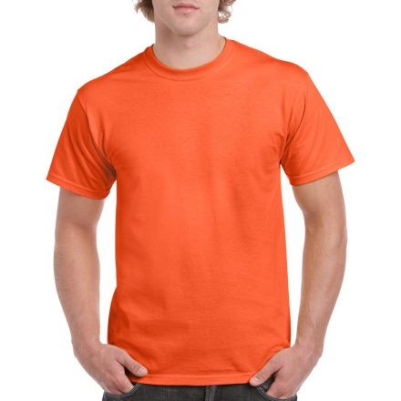 Rövid ujjú klasszikus szabású póló, Gildan GI5000, Orange-5XL