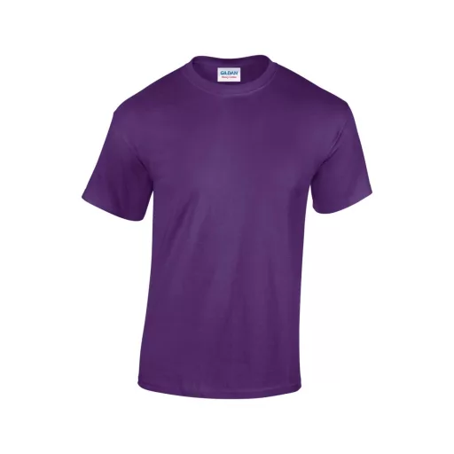 Rövid ujjú klasszikus szabású póló, Gildan GI5000, Purple-L