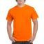 Rövid ujjú klasszikus szabású póló, Gildan GI5000, S.Orange-3XL