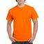 Rövid ujjú klasszikus szabású póló, Gildan GI5000, S.Orange-5XL