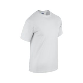   Rövid ujjú klasszikus szabású póló, Gildan GI5000, White-2XL