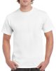 Rövid ujjú klasszikus szabású póló, Gildan GI5000, White-2XL