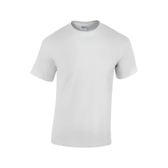   Rövid ujjú klasszikus szabású póló, Gildan GI5000, White-2XL