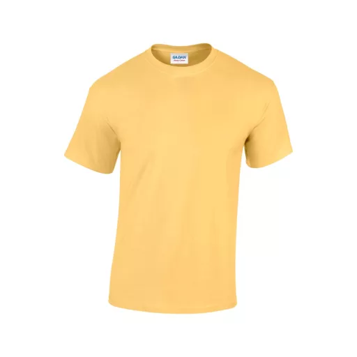 Rövid ujjú klasszikus szabású póló, Gildan GI5000, Yellow Haze-L
