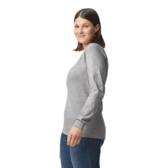   Klasszikus szabású hosszú ujjú póló, Gildan GI5400, Sport Grey-S