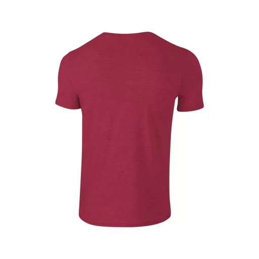 Softstyle rövid ujjú környakas póló, Gildan GI64000, Antique Cherry Red-L