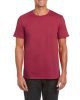 Softstyle rövid ujjú környakas póló, Gildan GI64000, Antique Cherry Red-S