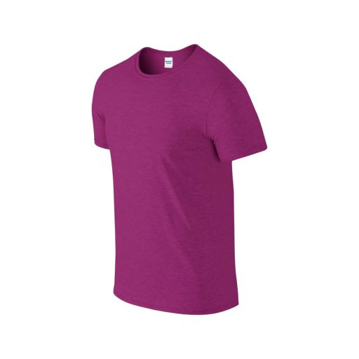 Softstyle rövid ujjú környakas póló, Gildan GI64000, Antique Heliconia-2XL
