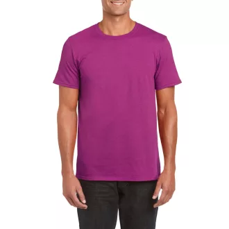   Softstyle rövid ujjú környakas póló, Gildan GI64000, Antique Heliconia-XL