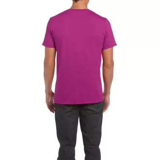   Softstyle rövid ujjú környakas póló, Gildan GI64000, Antique Heliconia-XL