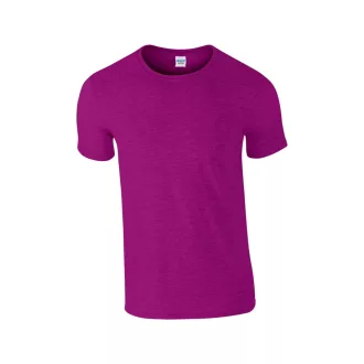   Softstyle rövid ujjú környakas póló, Gildan GI64000, Antique Heliconia-XL