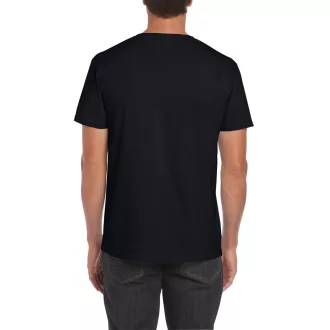   Softstyle rövid ujjú környakas póló, Gildan GI64000, Black-2XL