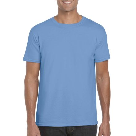 Softstyle rövid ujjú környakas póló, Gildan GI64000, Carolina Blue-S