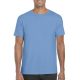 Softstyle rövid ujjú környakas póló, Gildan GI64000, Carolina Blue-XL