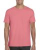 Softstyle rövid ujjú környakas póló, Gildan GI64000, Coral Silk-2XL