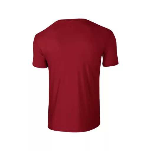 Softstyle rövid ujjú környakas póló, Gildan GI64000, Cardinal Red-M