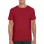 Softstyle rövid ujjú környakas póló, Gildan GI64000, Cardinal Red-S