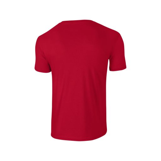 Softstyle rövid ujjú környakas póló, Gildan GI64000, Cherry Red-2XL