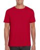 Softstyle rövid ujjú környakas póló, Gildan GI64000, Cherry Red-S