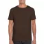 Softstyle rövid ujjú környakas póló, Gildan GI64000, Dark Chocolate-2XL