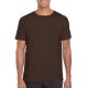 Softstyle rövid ujjú környakas póló, Gildan GI64000, Dark Chocolate-2XL
