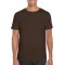 Softstyle rövid ujjú környakas póló, Gildan GI64000, Dark Chocolate-XL