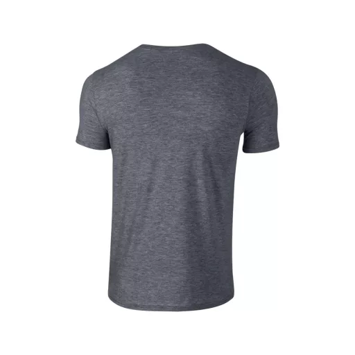 Softstyle rövid ujjú környakas póló, Gildan GI64000, Dark Heather-3XL