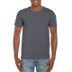 Softstyle rövid ujjú környakas póló, Gildan GI64000, Dark Heather-4XL