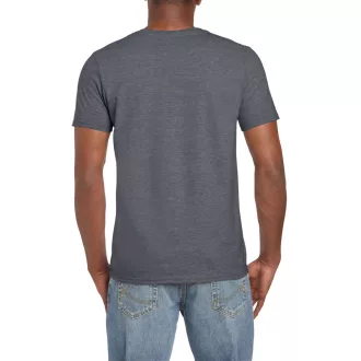   Softstyle rövid ujjú környakas póló, Gildan GI64000, Dark Heather-L