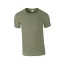 Softstyle rövid ujjú környakas póló, Gildan GI64000, Heather Military Green-4XL