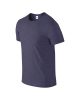 Softstyle rövid ujjú környakas póló, Gildan GI64000, Heather Navy-L