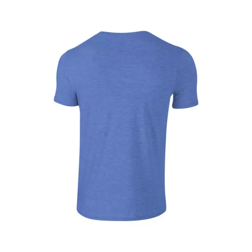 Softstyle rövid ujjú környakas póló, Gildan GI64000, Heather Royal-S