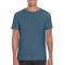 Softstyle rövid ujjú környakas póló, Gildan GI64000, Indigo Blue-S