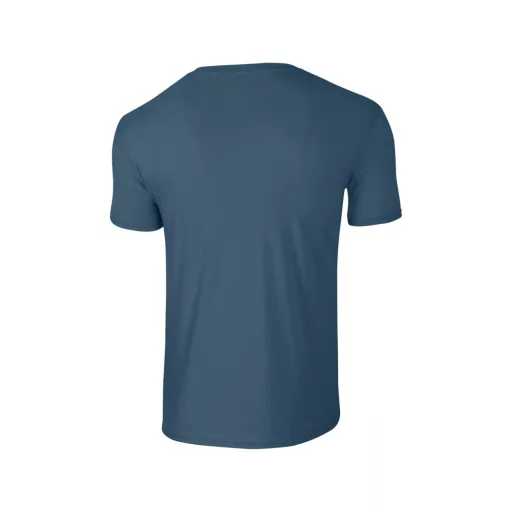 Softstyle rövid ujjú környakas póló, Gildan GI64000, Indigo Blue-S