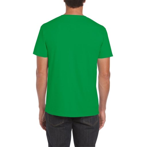 Softstyle rövid ujjú környakas póló, Gildan GI64000, Irish Green-3XL