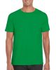 Softstyle rövid ujjú környakas póló, Gildan GI64000, Irish Green-S