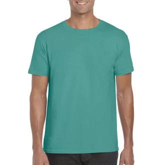   Softstyle rövid ujjú környakas póló, Gildan GI64000, Jade Dome-S