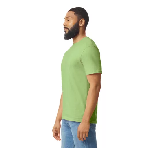 Softstyle rövid ujjú környakas póló, Gildan GI64000, Kiwi-3XL