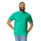 Softstyle rövid ujjú környakas póló, Gildan GI64000, Kelly Green-XL