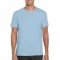 Softstyle rövid ujjú környakas póló, Gildan GI64000, Light Blue-S