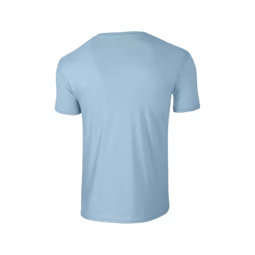 Softstyle rövid ujjú környakas póló, Gildan GI64000, Light Blue-S