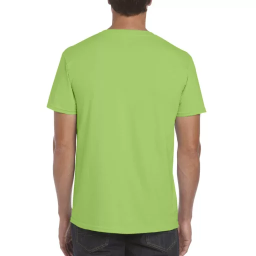 Softstyle rövid ujjú környakas póló, Gildan GI64000, Lime-M