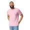 Softstyle rövid ujjú környakas póló, Gildan GI64000, Light Pink-L