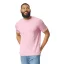 Softstyle rövid ujjú környakas póló, Gildan GI64000, Light Pink-L