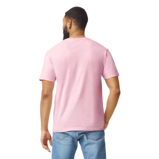 Softstyle rövid ujjú környakas póló, Gildan GI64000, Light Pink-L
