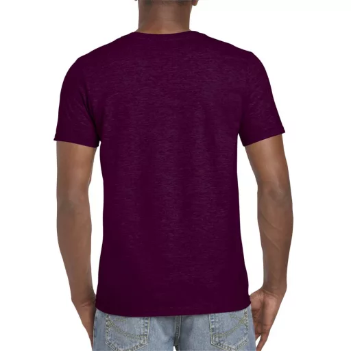 Softstyle rövid ujjú környakas póló, Gildan GI64000, Maroon-XL