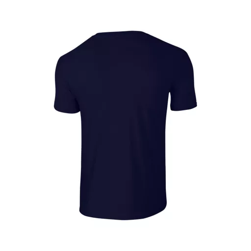 Softstyle rövid ujjú környakas póló, Gildan GI64000, Navy-M
